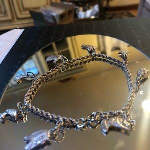 Sterling silver Arabic Bracelet